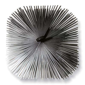 SCOVOLO ACCIAIO X CAMINO DOMUS - MA 12 MM 200X200- 2 pezzi