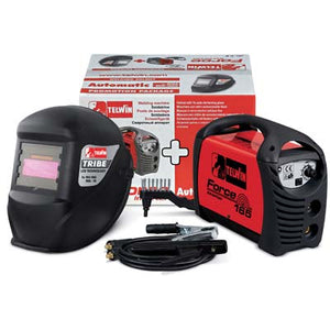 SALDATRICE INVERTER FORCE 165 + MASCHERA TELWIN  VOLT 230 A 150
