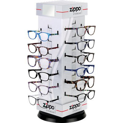 OCCHIALE LETTURA COLOURS 2024 EXPO ZIPPO - CF= PZ 24- 1 confezioni