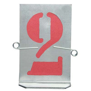 STAMPI TRAFORATI SERIE NUMERI - 0/9 MM  40- 1 confezioni