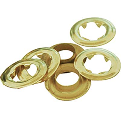 OCCHIELLO METALLICO HAND - FORO MM  5 CF=PZ 100- 10 confezioni