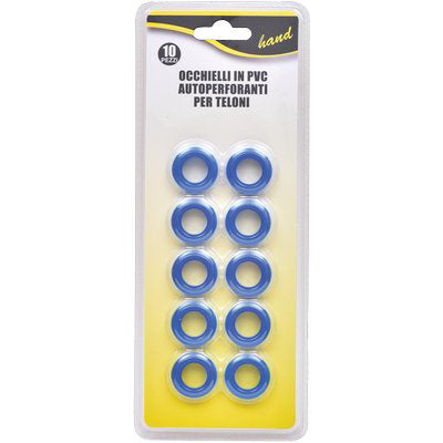 OCCHIELLO PLASTICA HAND - FORO MM 11 CF=PZ 10- 6 confezioni