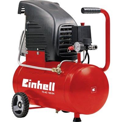 COMPRESSORE AC COASSIALE TCAC 190/24 EINHELL  LUBRIFICATO LT  24 HP 2,0