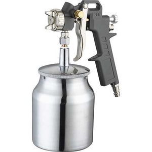 AEROGRAFO AC + SERBATOIO ALLUMINIO INFERIORE EFFE  LT 1,0 UGELLO MM 1,8 ATTACCO RAPIDO