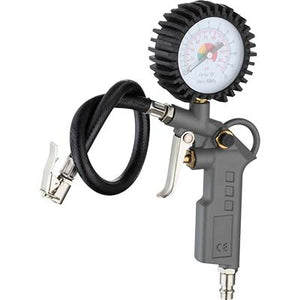 PISTOLA GONFIAGGIO AC ATTACCO RAPIDO EFFE  ALLUMINIO NICHELATO