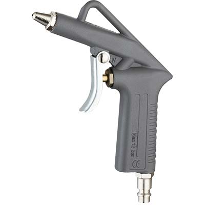 PISTOLA SOFFIAGGIO AC CORTA ATTACCO RAPIDO EFFE - ALLUMINIO NICHELATO- 2 pezzi