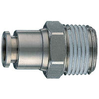 RACCORDO DRITTO AUTO FILETTO MASCHIO AC 50/A ANI - MM 10X1/4M- 10 pezzi