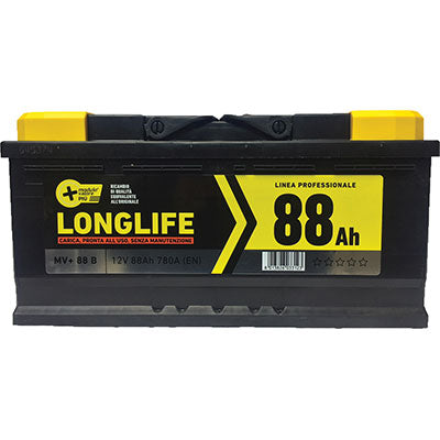 BATTERIA AUTO MODULO VALORE + - AH  88 DX SPUNTO 740A MM 310X175 H.MM 190