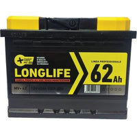 BATTERIA AUTO MODULO VALORE + - AH  62 DX SPUNTO 550A MM 242X175 H.MM 190