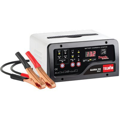 CARICABATTERIA ALASKA 210 TELWIN  START VOLT 12/24 AH 25/300