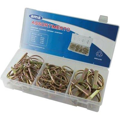 COPIGLIA A SCATTO IN KIT SELF  MM  4,5/11 CF=PZ 50