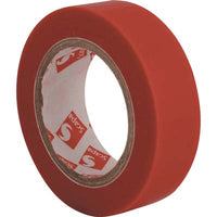 NASTRO PVC ISOLANTE SCAPA - ROSSO MM 15 ML 10- 20 pezzi