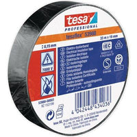 NASTRO PVC ISOLANTE IMQ TESA - NERO MM 19 ML 33- 10 pezzi