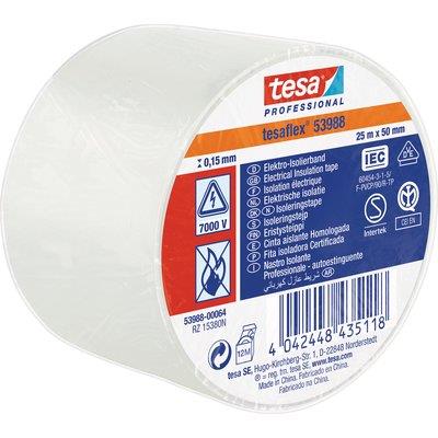 NASTRO PVC ISOLANTE IMQ TESA - BIANCO MM 50 ML 25- 4 pezzi