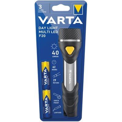 TORCIA LED DAY LIGHT MULTI VARTA  LED 9 2XSTILO AA INCLUSE