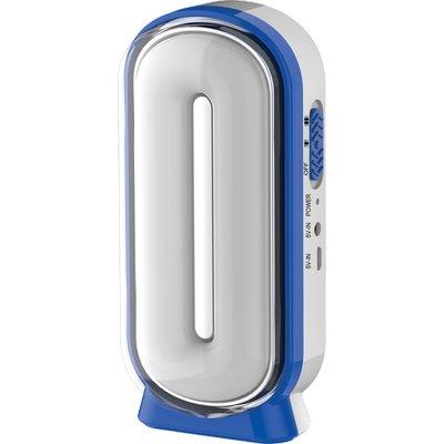 LAMPADA ANDROMEDA 1 LUCE QUADRA  RICARICABILE LUMEN 270 CM 6 H.CM 14,5