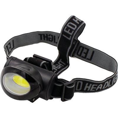 TORCIA FRONTALE DISCOVER HEAD LED LUCE QUADRA  LUMEN 120 3XMINI STILO AAA INCLUSE