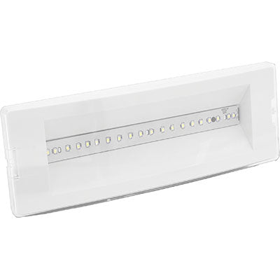 LAMPADA EMERGENZA LED SICURA CENTURY  VOLT 230 W 2 NAT LN 210 HR 3 MM 290X101 H.MM 64