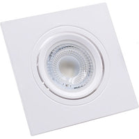 FARETTO INCASSO QUADRATO KLISS CENTURY - BIANCO MM 93X93 ORIENTABILE- 5 pezzi