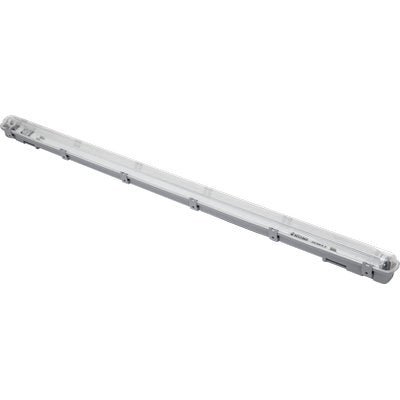 PLAFONIERA X TUBO LED  VOLT 230 WATT 1X22 G13 IP65 CM 156,5X 7,2 H.CM 8,6