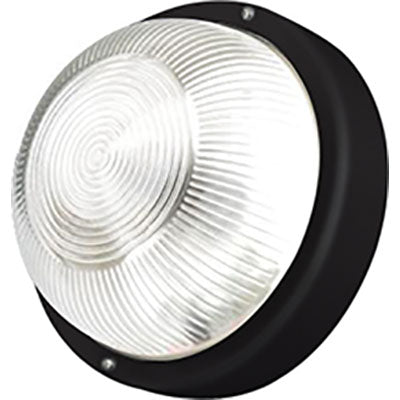 PLAFONIERA PPL TONDA - NERO VOLT 230 WATT MAX 60 E27 CM 19 H.CM 10- 2 pezzi