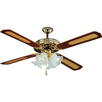 VENTILATORE DA SOFFITTO COUNTRY EFFE  NOCE VOLT 230 WATT 70 CM 130 VEL 3 + 4 LUCI + INV