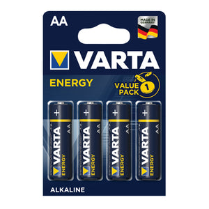 PILA STILO AA ENERGY VARTA - ALCALINA VOLT 1,5 CF=PZ 4- 20 confezioni