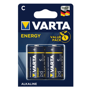 PILA MEZZA TORCIA C ENERGY VARTA - ALCALINA VOLT 1,5 CF=PZ 2- 10 confezioni