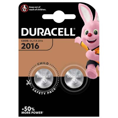 PILA SPECIALISTICA 2016 DURACELL - LITIO VOLT 3,0 CF=2PZ- 10 confezioni