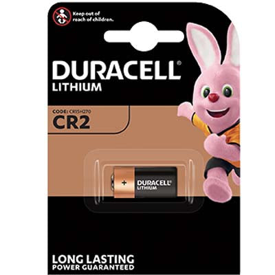 PILA SPECIALISTICA CR2 DURACELL - LITIO VOLT 3,0- 10 pezzi
