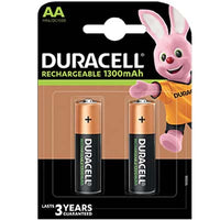 PILA STILO AA RICARICABILE DURACELL - VOLT 1,2 MAH 1300 CF=PZ 2- 10 confezioni