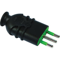 SPINA MOBILE HI-PRO FME - NERO 2P+T 10A- 10 pezzi