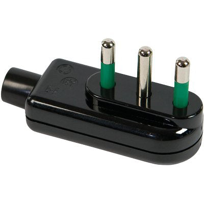 SPINA MOBILE RIBASSATA FME - NERO 2P+T 10A- 10 pezzi