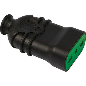 PRESA MOBILE HI-PRO FME - NERO 2P+T 16A BIPASSO- 5 pezzi