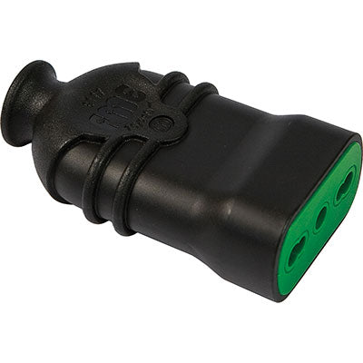 PRESA MOBILE HI-PRO FME - NERO 2P+T 16A BIPASSO- 5 pezzi