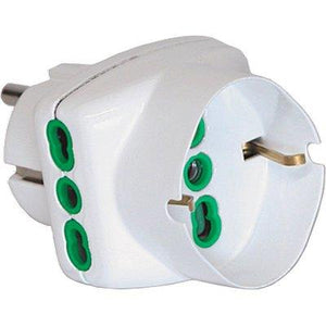 ADATTATORE TRIPLO SCHUKO-16A+SCHUKO FME - BIANCO 2P+T- 2 pezzi