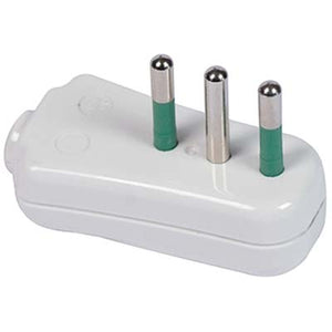 SPINA MOBILE RIBASSATA GARANTI - BIANCO 2P+T 10A- 10 pezzi