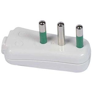 SPINA MOBILE RIBASSATA GARANTI - BIANCO 2P+T 16A- 10 pezzi