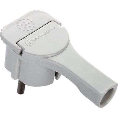 SPINA MOBILE SCHUKO RIBASSATA ELECTRALINE - BIANCO 2P+T 16A- 5 pezzi