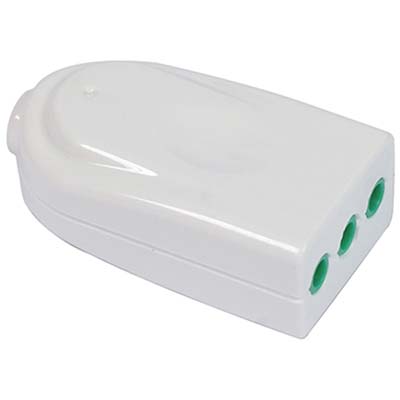 PRESA MOBILE GARANTI - BIANCO 2P+T 10A- 10 pezzi