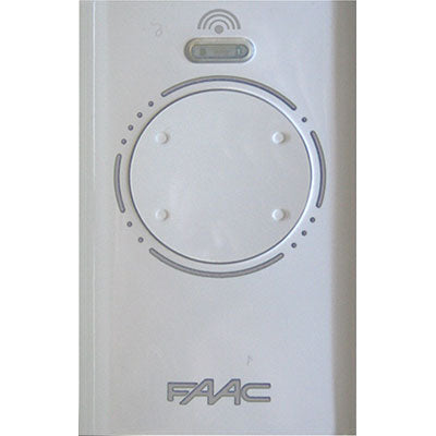 RADIOCOMANDO APRICANCELLO XT4 433 SLH LR FAAC  MHZ 433,92 HOPPING CODE +CR2032