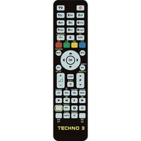 TELECOMANDO PROGRAMMABILE TECHNO 3 BRAVO  TV + VCR + DVD + DTT + SKY SAT BANCHI 3