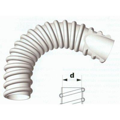 GUAINA SPIRALATA  PVC GRIGIO MM 20 MT 30