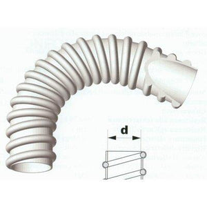 GUAINA SPIRALATA  PVC GRIGIO MM 25 MT 30