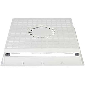 CHIUSINO SIFONATO X POZZETTO DERIVAZIONE  PLASTICA CM 40X40 + TELAIO