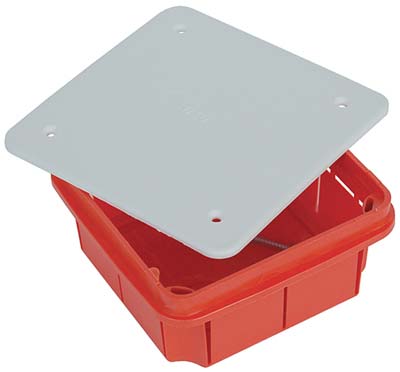 SCATOLA DERIVAZIONE INCASSO + COPERCHIO MARLANVIL - MM 392X152 H.MM 70- 4 pezzi