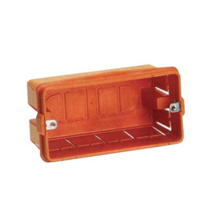 SCATOLA RETTANGOLARE FRUTTI INCASSO MARLANVIL - PP GIALLO POSTI 4- 10 pezzi