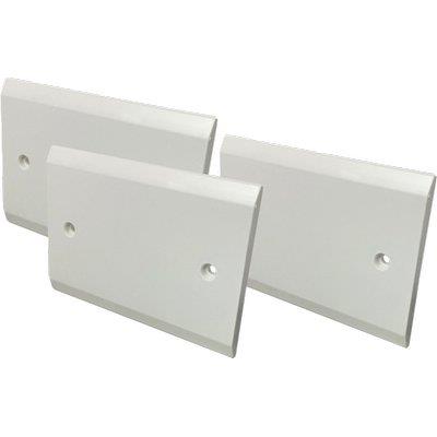 COPERCHIO SCATOLA RETTANGOLARE - PP BIANCO MM 80X120 CF=PZ 3- 5 confezioni