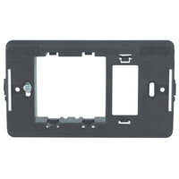 SUPPORTO FRUTTI VENUS MARLANVIL - PC NERO POSTI 1+SCHUKO- 10 pezzi