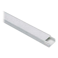 MINI CANALINA ADESIVA PASSAGGIO CAVI - PVC BIANCO MM 10X10 MT 2- 10 pezzi